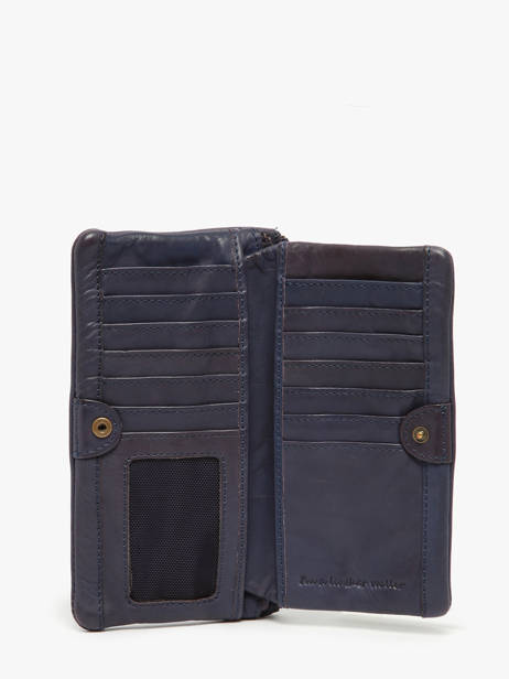 Portefeuille Cuir Biba Rouge heritage BT34 vue secondaire 1