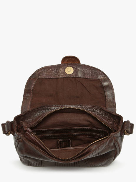 Cross Body Tas Heritage Leder Biba Bruin heritage KAY1L ander zicht 2