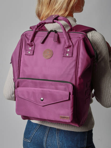 Personaliseerbare Rugzak Adventurer Medium Cabaia Violet adventurer BAGS ander zicht 1