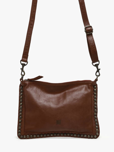 Sac Bandoulière Heritage Cuir Biba Marron heritage POR2L vue secondaire 1