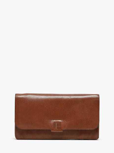Portefeuille Leder Biba Bruin wallet VET2L