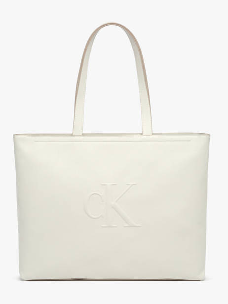 Sac Porté épaule Sculpted Calvin klein jeans Blanc sculpted 4K3070G