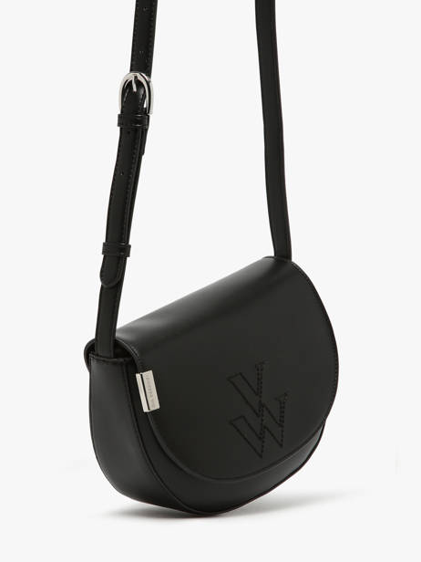 Cross Body Tas City Vanessa wu Zwart city MA0140 ander zicht 2