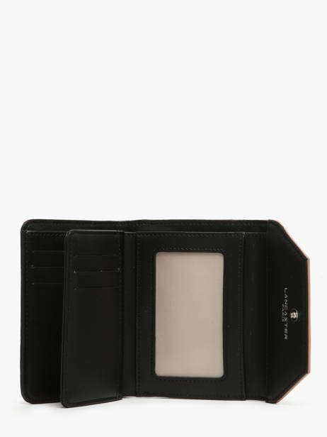 Portefeuille Leder Lancaster Zwart smooth 2 ander zicht 1