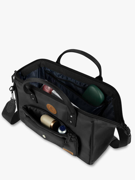 Cross Body Tas Crossbody L Cabaia Zwart crossbody L ander zicht 2