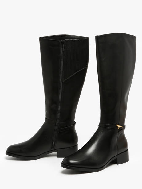 Bottes Cavalières En Cuir Tamaris Noir women 43 vue secondaire 3