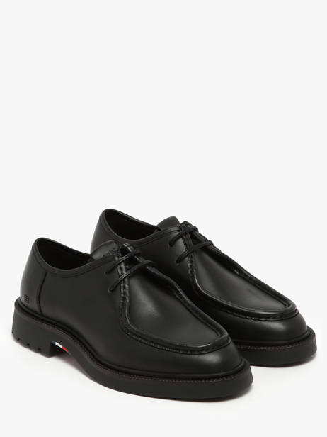 Derby Veterschoenen Uit Leder Tommy hilfiger Zwart men 5588BDS ander zicht 1