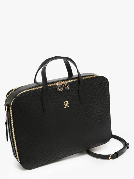 Documententas Tommy hilfiger Zwart th icon AW18003 ander zicht 1