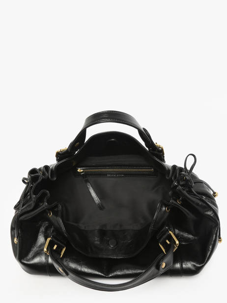 Schoudertas Premium Leder Gerard darel Zwart premium DCS01417 ander zicht 2
