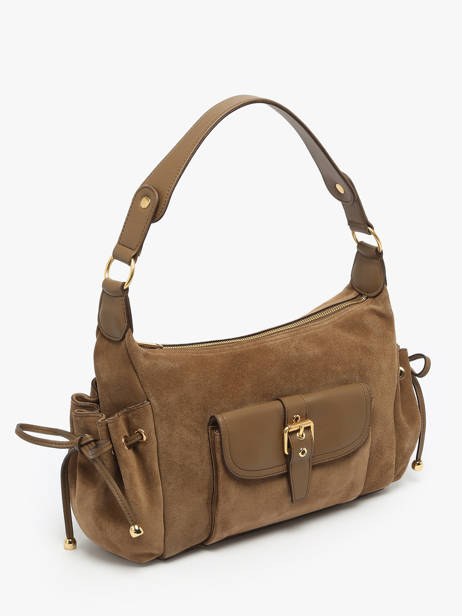 Schoudertas Premium Leder Gerard darel Beige premium DCS78400 ander zicht 1