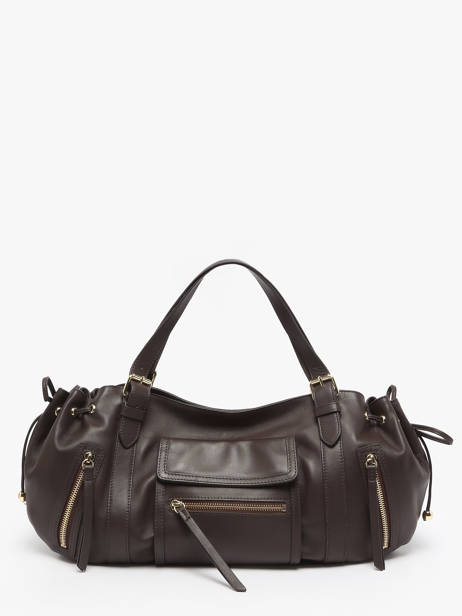 Sac Porté épaule Icone Cuir Gerard darel Marron icone DCS30410