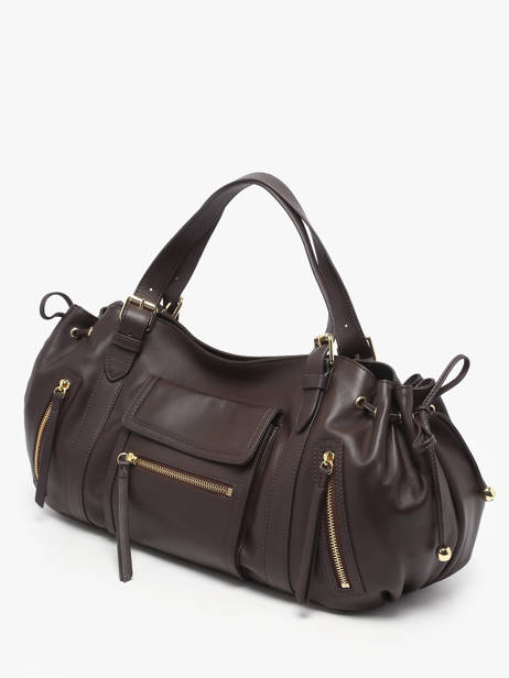 Sac Porté épaule Icone Cuir Gerard darel Marron icone DCS30410 vue secondaire 1