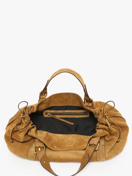 Sac Porté épaule Folk Cuir Gerard darel Jaune folk DCS01407 vue secondaire 2