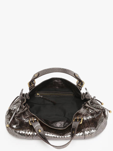 Sac Porté épaule Serpent Cuir Gerard darel Gris serpent DCS01472 vue secondaire 2