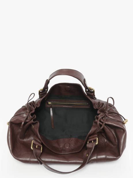 Sac Porté épaule Froisse Cuir Gerard darel Marron froisse DCS01474 vue secondaire 2