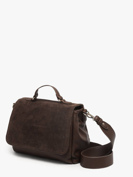 Sac Bandoulière Brodery Torrow Marron brodery TBRO03 vue secondaire 1