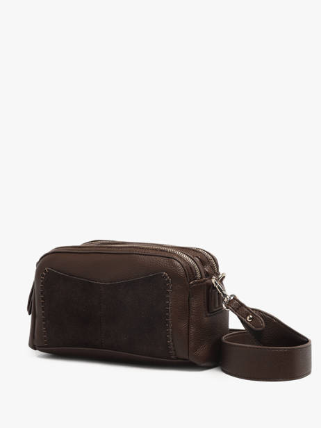 Sac Bandoulière Brodery Torrow Marron brodery TBRO04 vue secondaire 1