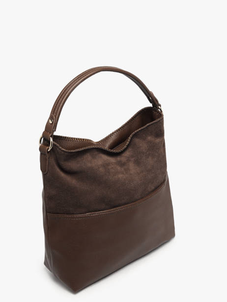Sac Porté épaule Brodery Polyester Torrow Marron brodery TBRO01 vue secondaire 1