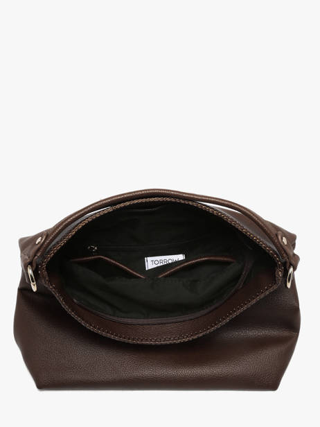 Sac Porté épaule Brodery Polyester Torrow Marron brodery TBRO01 vue secondaire 2