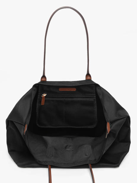Schoudertas Popette Nylon Tommy hilfiger Zwart popette AW17996 ander zicht 2