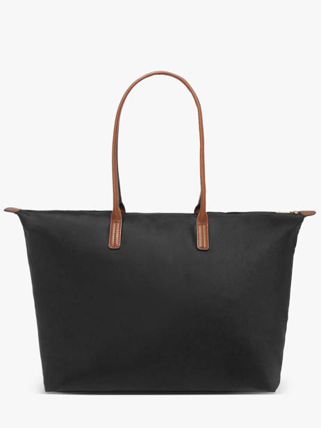 Schoudertas Popette Nylon Tommy hilfiger Zwart popette AW17996 ander zicht 3