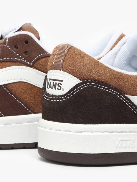 Sneakers En Cuir Vans Marron men D6S3N11 vue secondaire 2