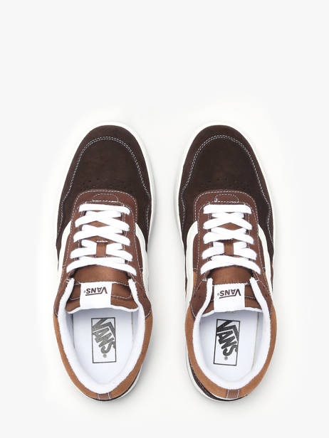 Sneakers En Cuir Vans Marron men D6S3N11 vue secondaire 3