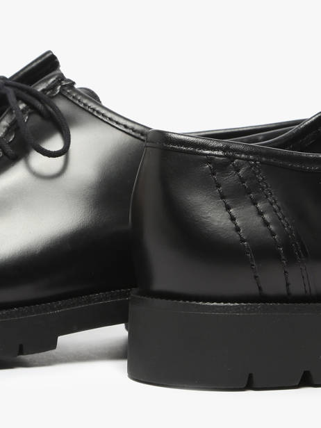 Chaussures Derbies En Cuir Kleman Noir women PADRORB2 vue secondaire 2