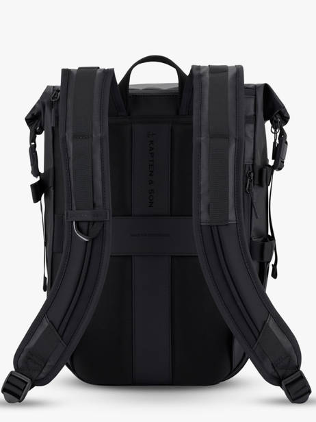 Reistas Voor Cabine Rugzak Backpack Kapten and son Zwart backpack S ander zicht 4