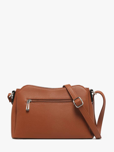 Cross Body Tas Grained Miniprix Bruin grained F2516 ander zicht 3