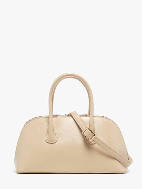 Cross Body Tas London Gelakt Miniprix Beige london KJ62072 ander zicht 2
