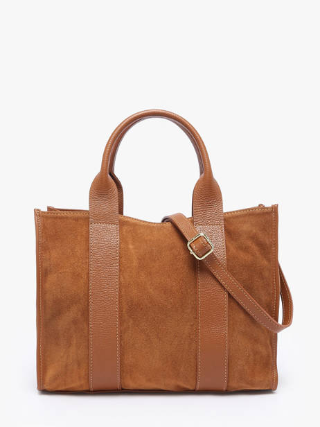 Handtas Velvet Caviar Milano Bruin velvet caviar VC25063 ander zicht 4