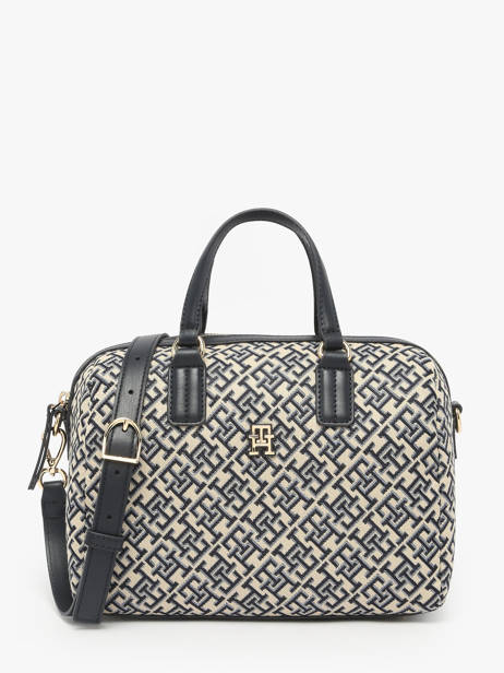 Handtas Th Jacquard Gerecycleerd Polyester Tommy hilfiger Groen th jacquard AW17633