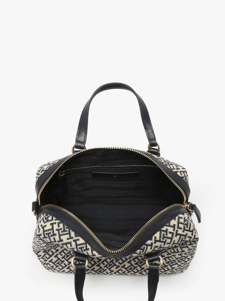 Handtas Th Jacquard Gerecycleerd Polyester Tommy hilfiger Groen th jacquard AW17633 ander zicht 2