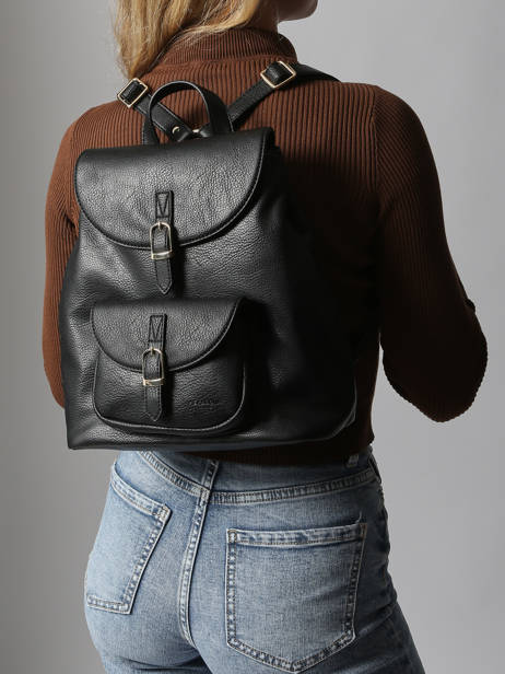 Sac à Dos Toscane Hexagona Noir toscane 579735 vue secondaire 1