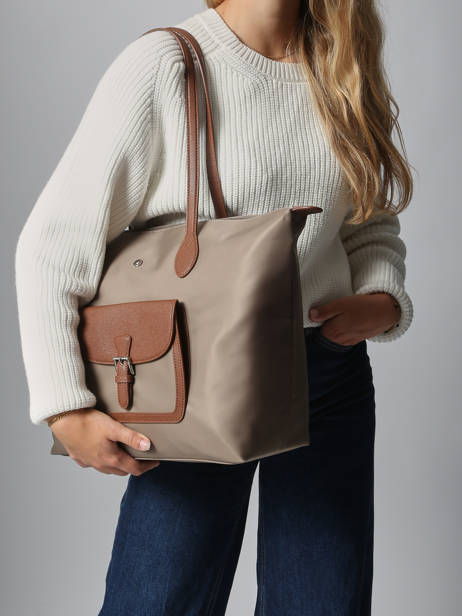 Sac Porté épaule Kiana Nylon Hexagona Beige kiana 1720181 vue secondaire 1