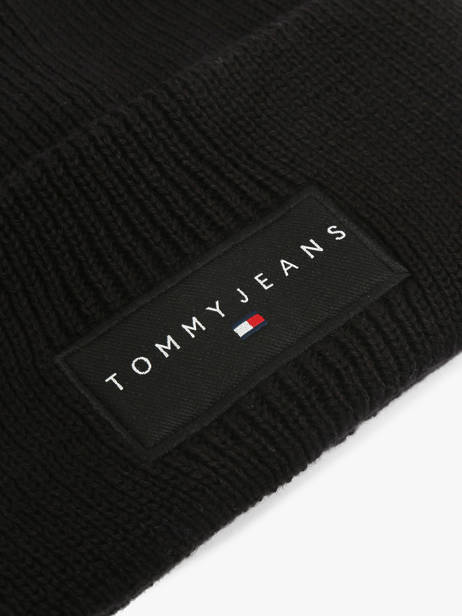 Muts Tommy hilfiger Zwart linear AM13666 ander zicht 1