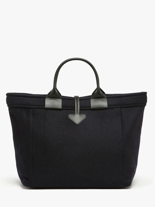 Longchamp Le roseau toile duffle coat Handtas Blauw