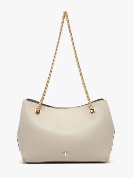 Sac Porté épaule Minimal Mono Calvin klein jeans Beige minimal mono 4F3205G