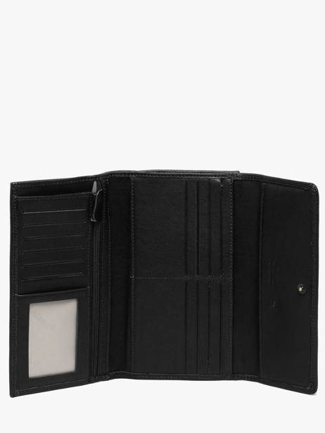 Portemonnee Leder Katana Zwart marina 753080 ander zicht 1