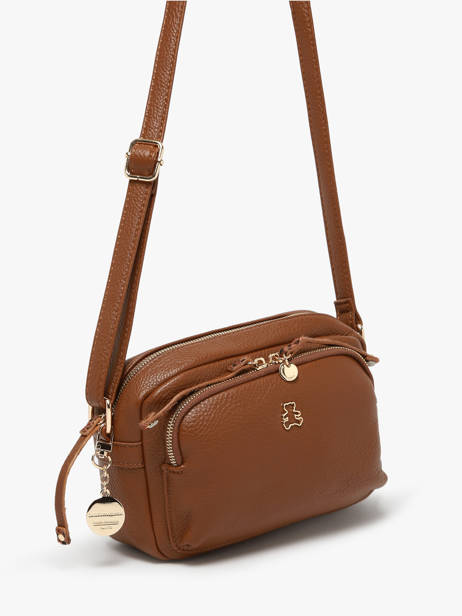 Sac Bandoulière Zip Lulu castagnette Marron zip ZITA vue secondaire 1