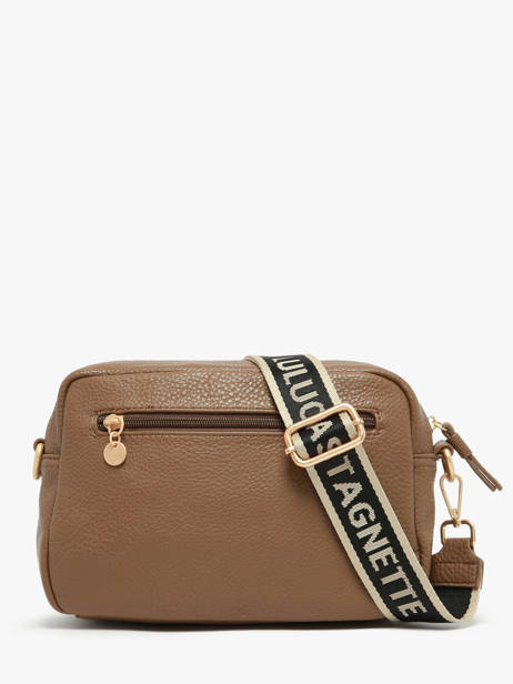 Sac Bandoulière Pocket Lulu castagnette Marron pocket ZAHRA vue secondaire 4