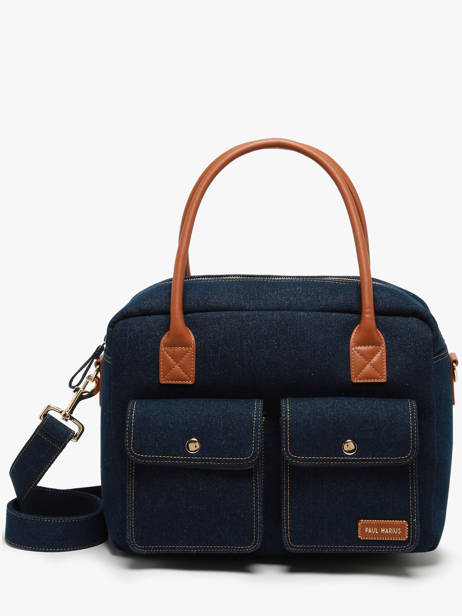 Sac à Main Denim Brut Paul marius Bleu denim brut DANDYDEB