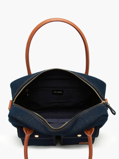 Sac à Main Denim Brut Paul marius Bleu denim brut DANDYDEB vue secondaire 2