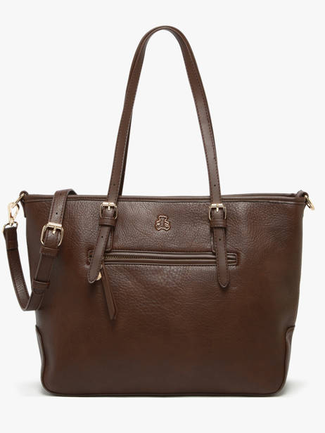 Schoudertas Zip Lulu castagnette Bruin zip ZAHERE