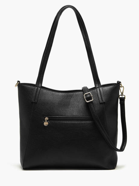 Schoudertas Soft Lulu castagnette Zwart soft ZACARI ander zicht 4