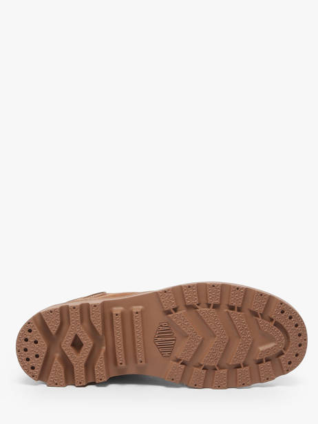 Enkellaarsjes Uit Leder Palladium Bruin accessoires 95982291 ander zicht 4