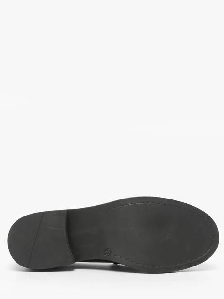 Mocassins En Cuir Aliwell Noir accessoires A3226 vue secondaire 4