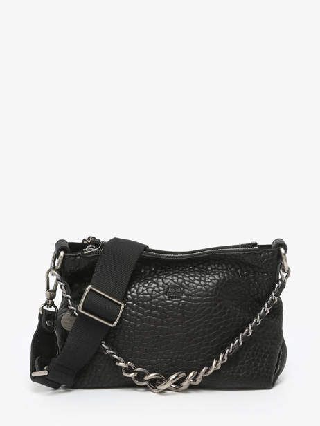 Sac Bandoulière Vintage Mila louise Noir vintage 3864E