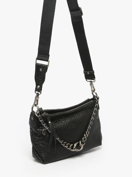 Sac Bandoulière Vintage Mila louise Noir vintage 3864E vue secondaire 1